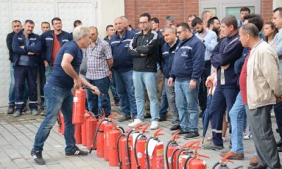 Anadolu Üniversitesi’ de Yangın Tatbikatı