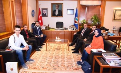 Genç MÜSİAD Eskişehir’den Rektör Çomaklı’ya Ziyaret