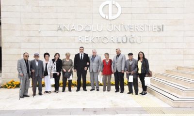 Huzurevi Sakinlerinden Rektör Çomaklı’ya Ziyaret