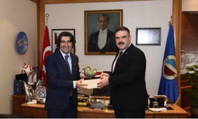 Ziraat Bankası Genel Müdür Yardımcısı Çakar’dan Rektör Çomaklı’ya Ziyaret