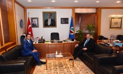 Eskişehir İl Sağlık Müdürü Doç. Dr. Bilge’den Rektör Çomaklı’ya Ziyaret