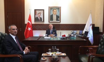 Vali Çakacak, Sivrihisar Kaymakamı Kılıç’ı Kabul Etti