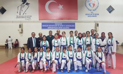 Eskişehir Gökmeydanı Spor Kulübü’nde ‘Taekwondo Kuşak Terfi Sınavı’ Heyecanı Yaşandı