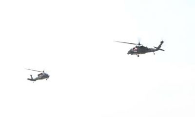 Çelik Kanatlar Helikopter Akrobasi Ekibi Sivrihisar Semalarında |VİDEO|