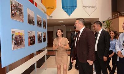 Rektör Çomaklı, ‘Dünden Bugüne Gönüllüyüz’ Sergisinin Açılışını Gerçekleştirdi
