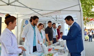 Halk Sağlığı Sokağına Büyük İlgi