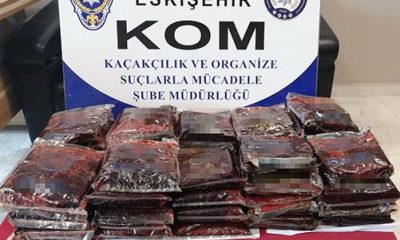 Eskişehir’de 47 Kilogram Kaçak Nargile Tütünü Ele Geçirildi