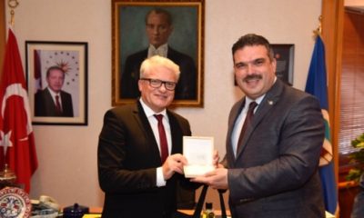 Avusturya Linz Belediyesi’nden Rektör Çomaklı’ya Ziyaret