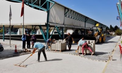 İnönü’de Kilitli Parke Taşı Çalışması