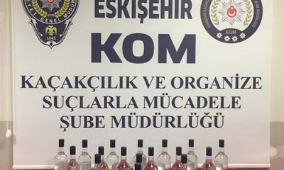Eskişehir’de 17 Litre Etil Alkol Ele Geçirildi