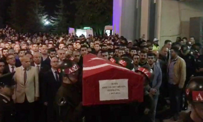 Şehit Uzman Çavuş Bilgen’in Naaşı Baba Ocağına Getirildi