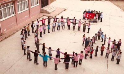 Beylikovalı Miniklerden ‘Barış Pınarı Harekatı’na Anlamlı Destek