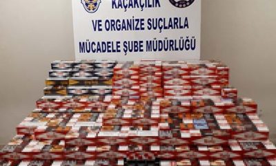 Eskişehir’de 82 Bin 600 Makaron Ele Geçirildi