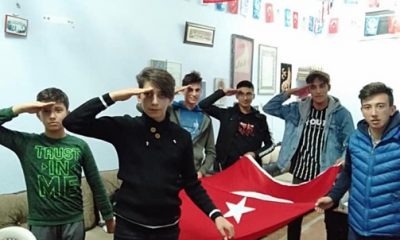 Kırka’daki Ülkücü Gençlerden Asker Abilerine Selâm