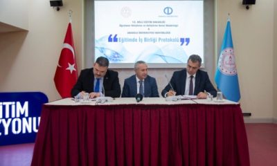 Anadolu Üniversitesi ve MEB Arasında ‘Eğitimde İş Birliği’ Protokolü