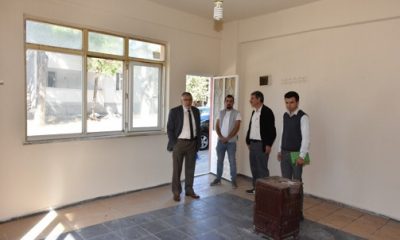 Aşağıkuzfındık Sosyal Tesislerinde Bakım Çalışmaları