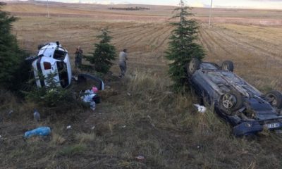 Ankara Yolunda Trafik Kazası