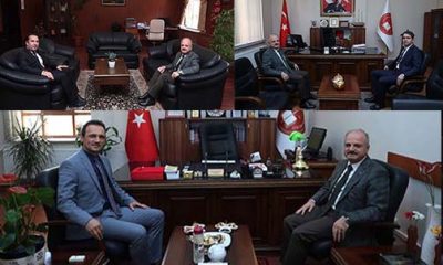 Vali Çakacak, Yeni Mahkeme Başkanlarını Ziyaret Etti