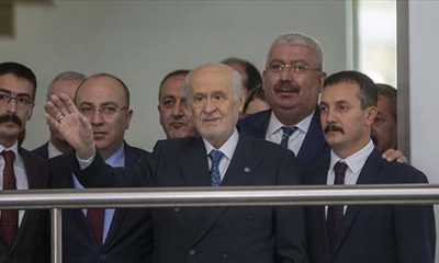 Bahçeli MHP Genel Merkezi’ndeki Mesaisine Başladı