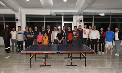 İnönü’de Masa Tenisi Turnuvası Başladı