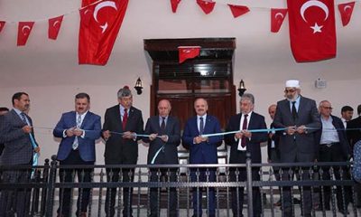 Yenileme Çalışmaları Tamamlanan Tarihi Sivrioğlu Camii İbadete Açıldı