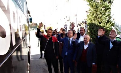 Vali Çakacak ve Emniyet Müdürü Dinç, Es-Es Kafilesini İzmir’e Uğurladı