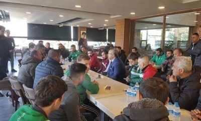 Eskişehirspor Başkanı Akgören Kazada Yaralanan Taraftarları Ziyaret Etti