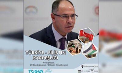 TÜGVA’dan ‘Türkiye Filistin Kardeşliği’ Konferansı