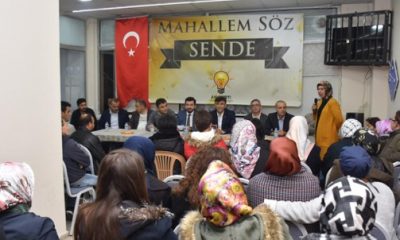 AK Parti Tepebaşı’ndan ‘Mahallem Söz Sende’ Programı
