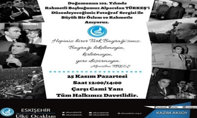 Ülkü Ocakları’ndan Türkeş İçin Resim Sergisi