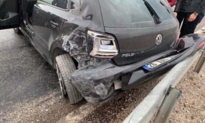 Öğretmenler Trafik Kazası Geçirdi