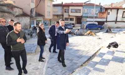 Sivrihisar’da Alt ve Üstyapı Çalışmaları Hızla Devam Ediyor
