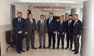 Rektör Çomaklı’dan Eskişehir Baro Başkanı Av. Mustafa Elagöz’e Ziyaret