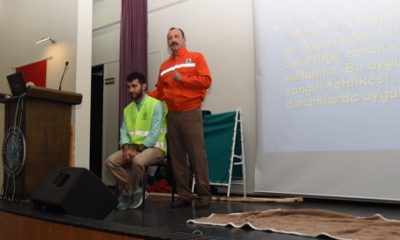 ESOGÜ Personeline Yönelik ‘Afet Bilinci Eğitimleri’ Devam Ediyor