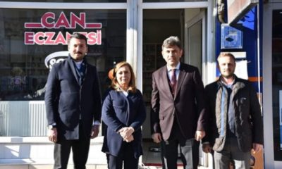 AK Parti Eskişehir İl Başkanı Zihni Çalışkan’dan Ülker Can’a Ziyaret