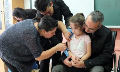 Sivrihisar’da Aşı Uygulaması Yapılan Okula Ziyaret