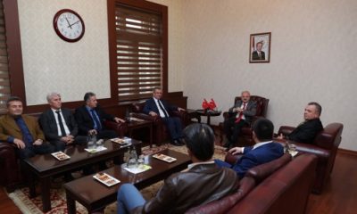 Vali Çakacak, HAKSEN Genel Başkanı Çivi’yi Kabul Etti