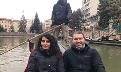 Şiddetli Soğuk Gondol Keyfine Engel Olmadı