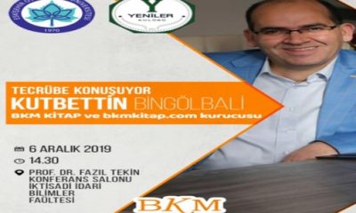 BKM Kitap’ın Kurucusu Bingölbali Eskişehir’de