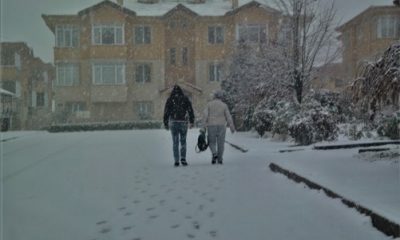 Şehir Beyaza Büründü