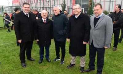 Vali Çakacak ve Rektör Çomaklı’dan Eskişehirsporlu Futbolculara Ziyaret