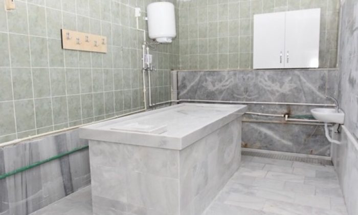 İnönü’de Camiye Gasilhane Yapıldı
