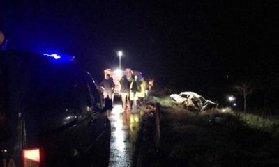 Afyonkarahisar’da Yürek Burkan Trafik Kazası