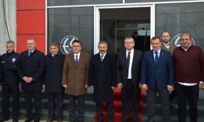 Emniyet Müdürü Dinç, Eskişehirspor Kulübü’nü Ziyaret Etti
