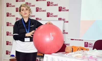 Özel Ümit Hastanesi’nde Bebek Bakımı ve Kolay Doğum Teknikleri Anlatıldı