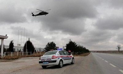 Eskişehir İl Jandarma Komutanlığı’ndan ‘Havadan Trafik Denetimi’