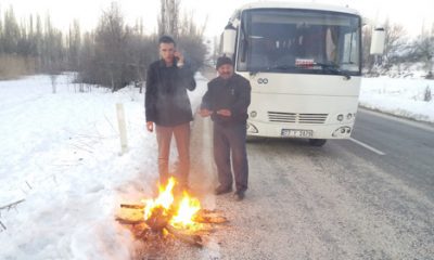 Soğuk Hava Araçların Mazotunu Dondurdu