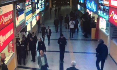 Otogardaki Cinayet Anı Güvenlik Kamerasında