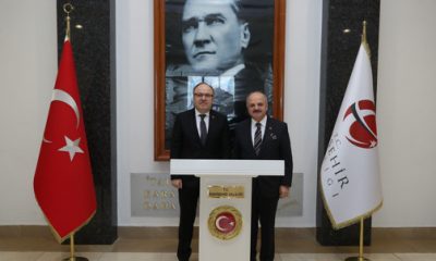 Vali Çakacak, Afyonkarahisar Valisi Tutulmaz’ı Makamında Ağırladı