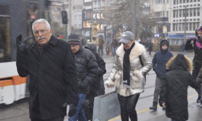 Eskişehir’de Aynı Gün Karlı ve Güneşi Hava Şaşırttı